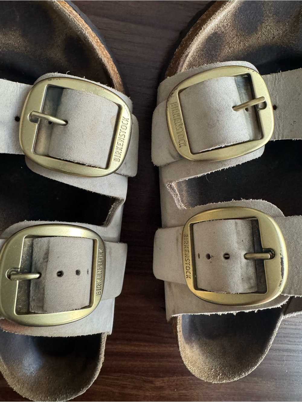 Birkenstock Women’s Arizona Sandals in Light Beige - Picture 6 of 10